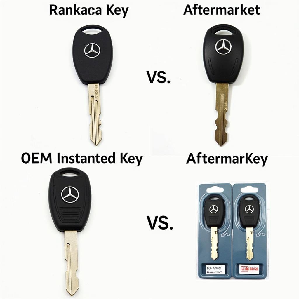 OEM vs. Aftermarket Mercedes Keys