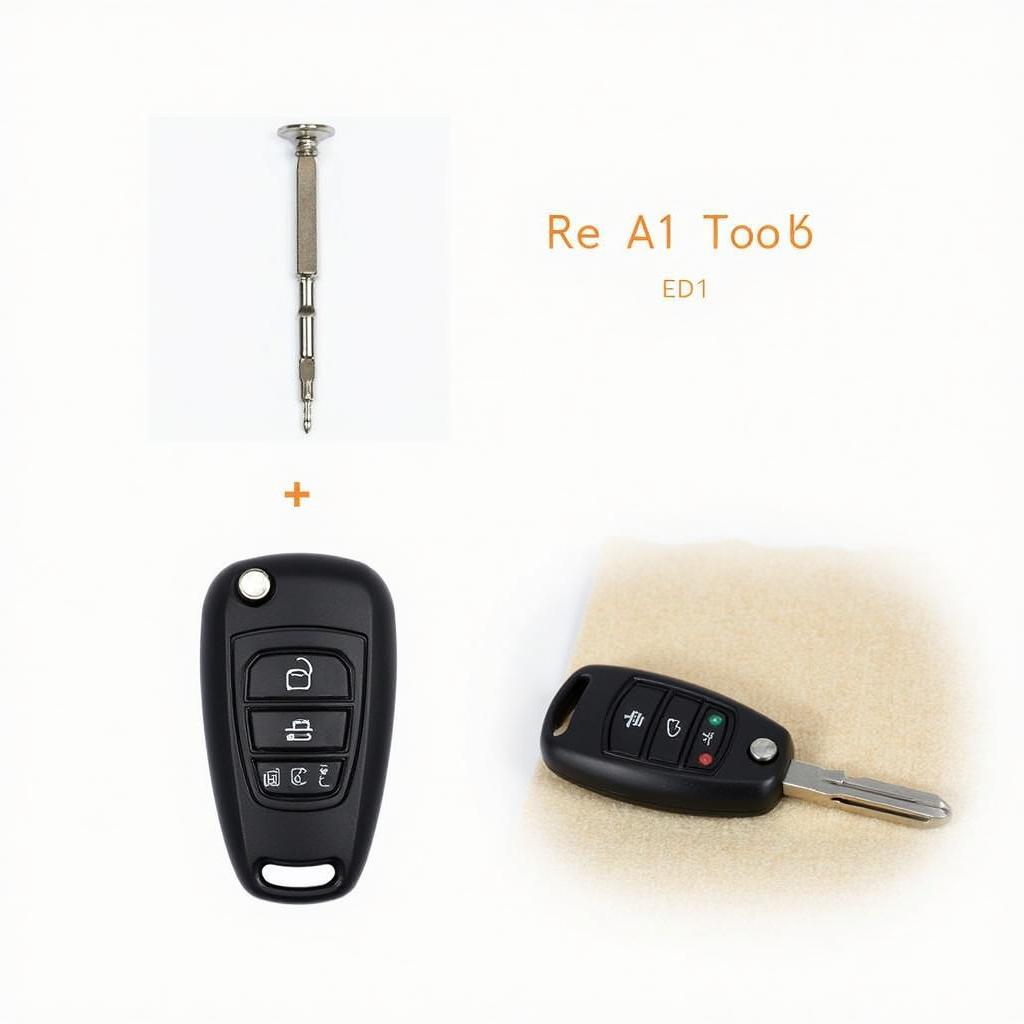 Tools for Opening a 2013 Mazda Key Fob