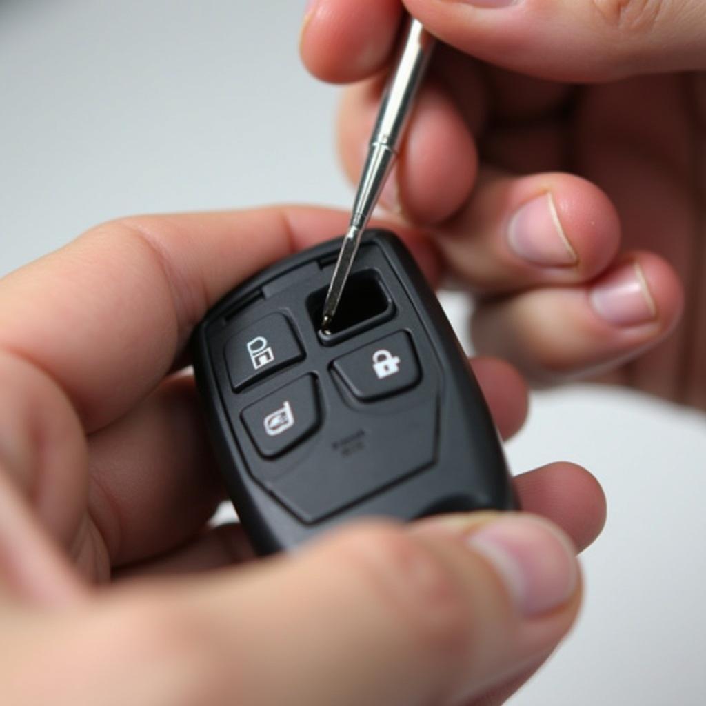 Opening a 2018 Honda Key Fob