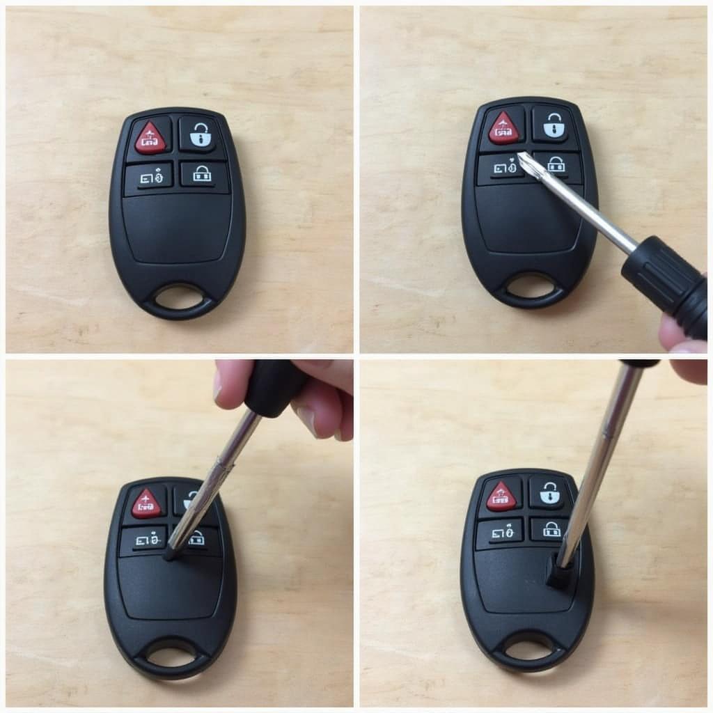 Opening a Honda Accord Key Fob