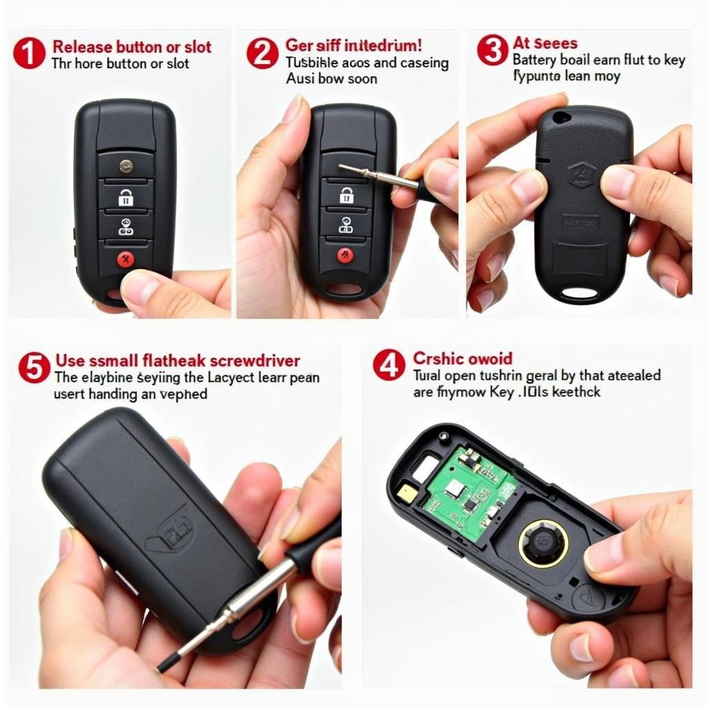 Step-by-step guide to opening a Hyundai key fob