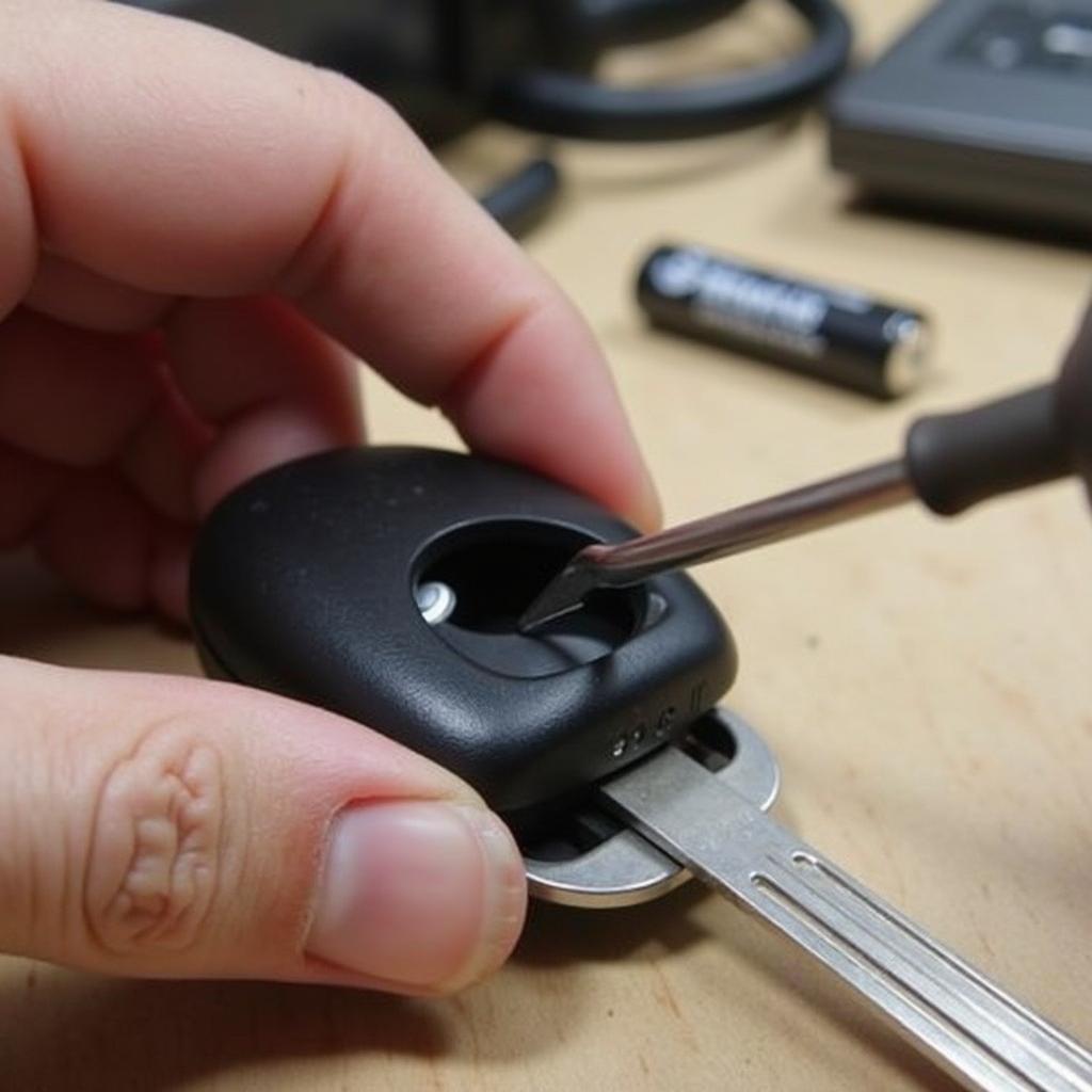 Opening Key Fob Casing