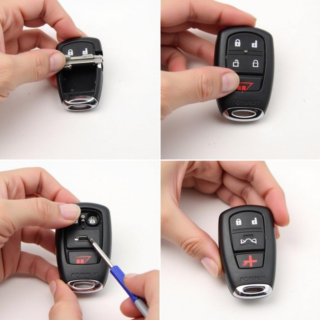 Opening Kia Soul 2019 Key Fob