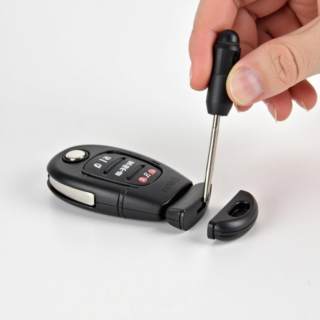 Opening a Standard Toyota Lexus Key Fob