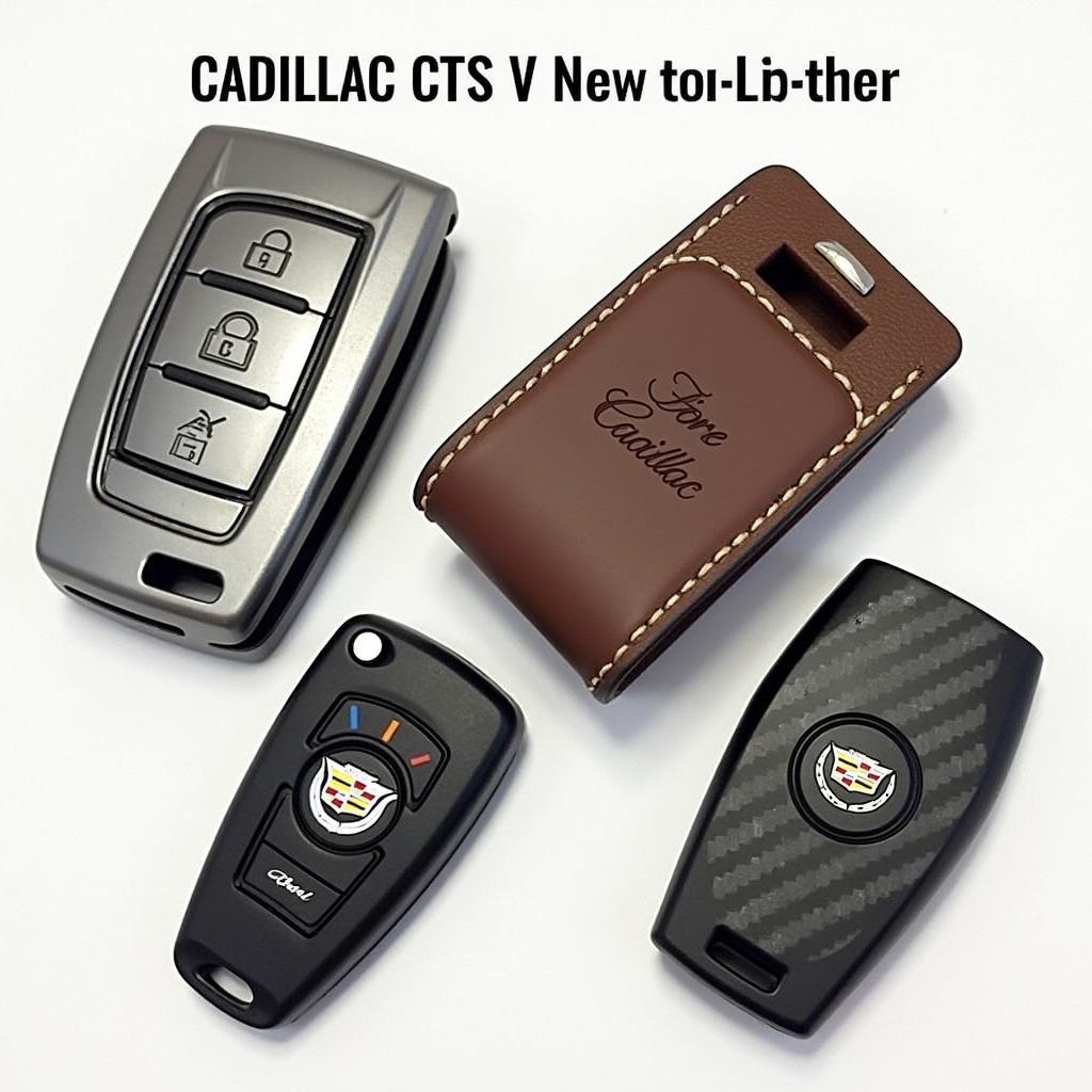 Personalized Cadillac CTS V Key Fob Covers