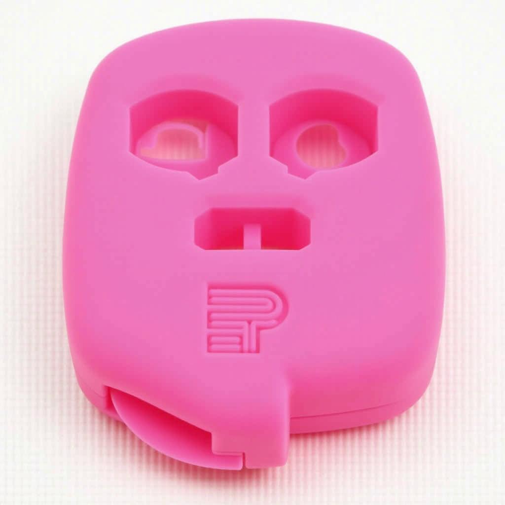 Pink Silicone Key Fob Cover for 2012 Kia Soul