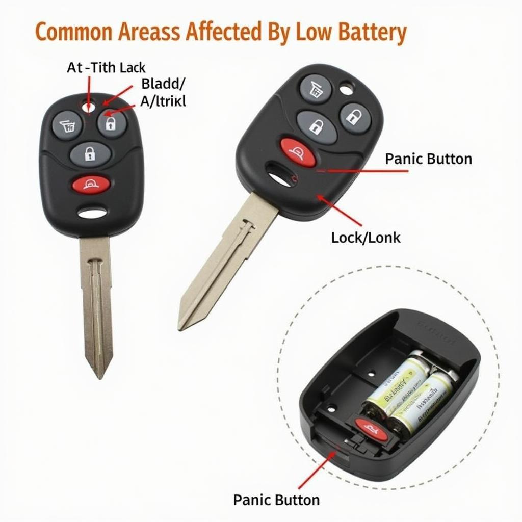 Pontiac G6 Key Fob Low Battery Symptoms