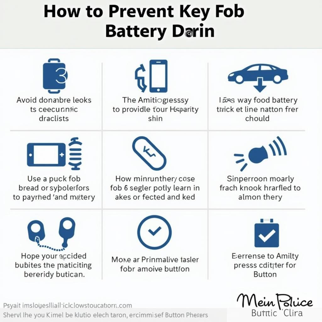 Tips to Prevent Key Fob Battery Drain