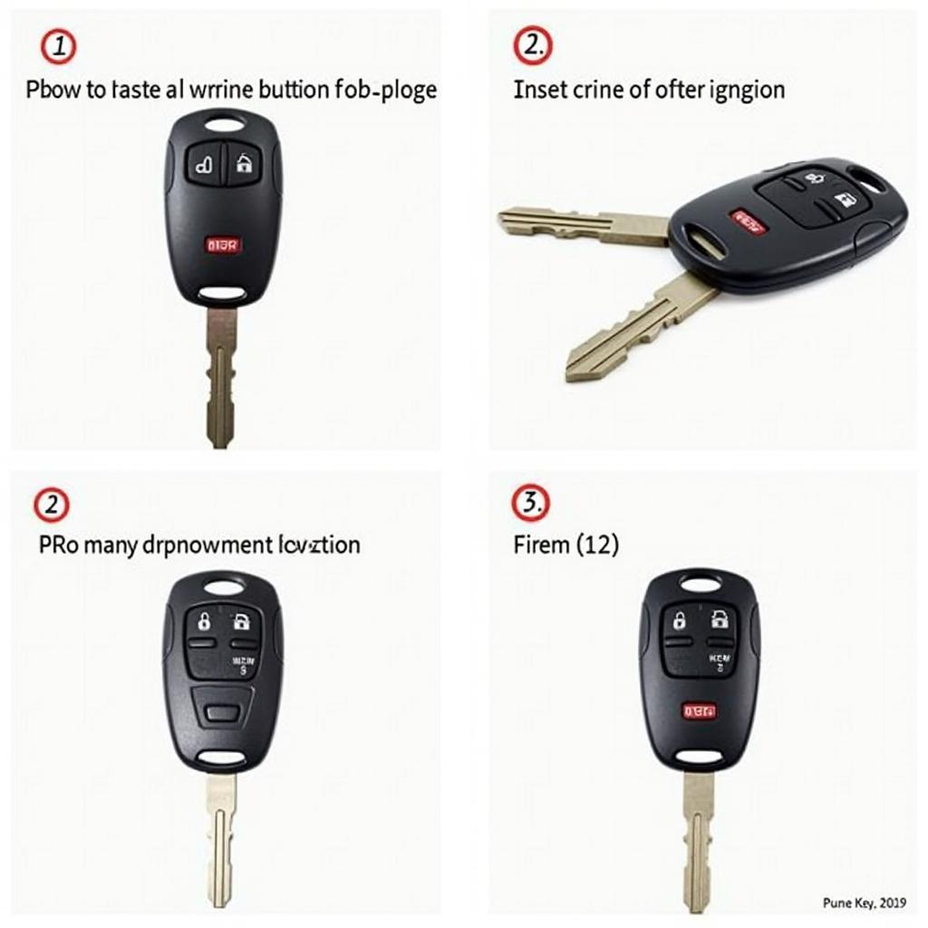 2009 Prius Key Fob Programming Process