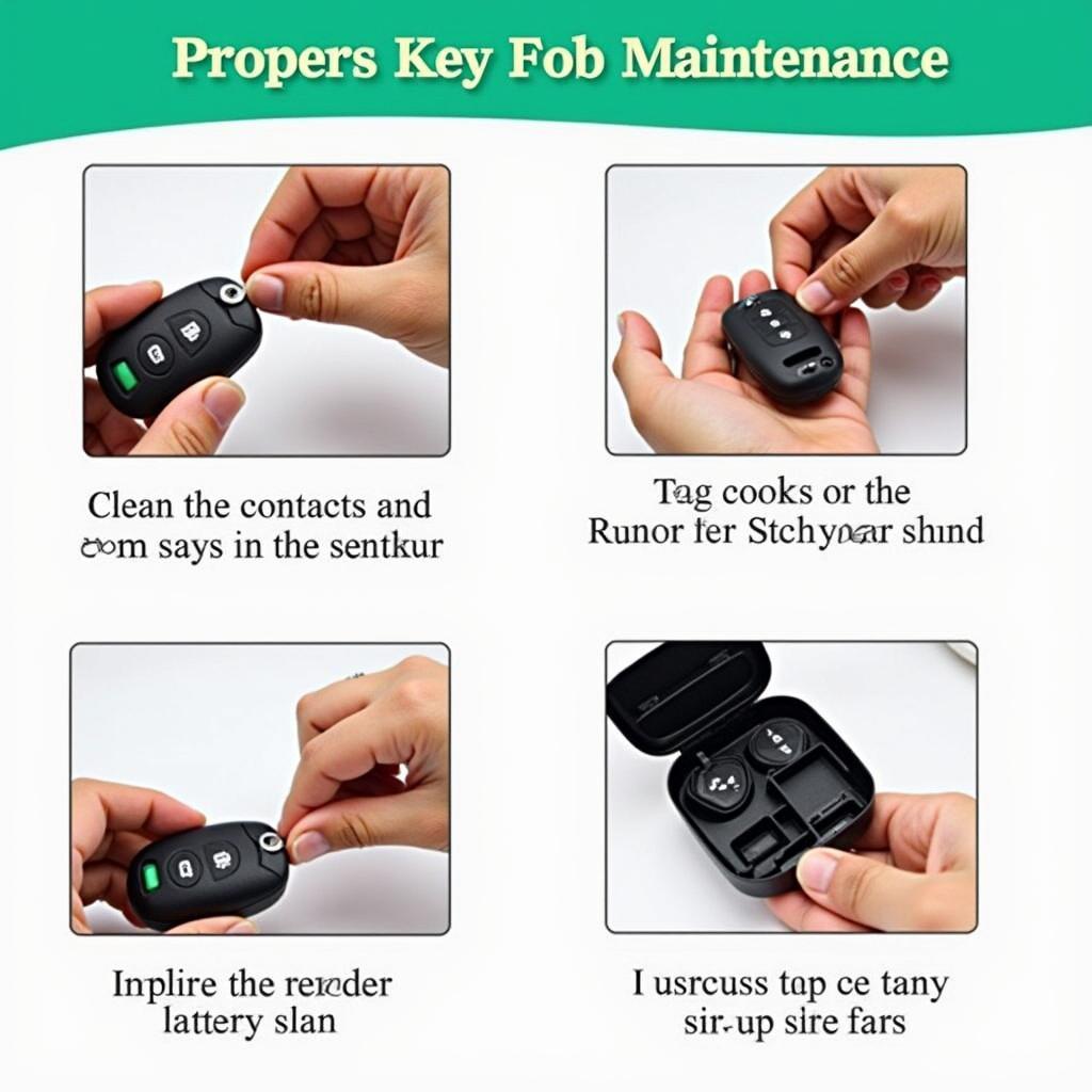 Maintaining a Prius Key Fob