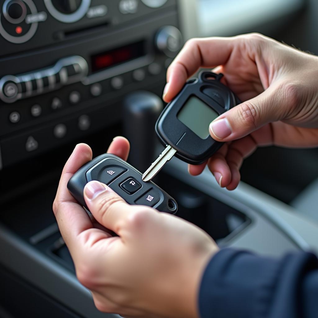 Professional Programming of a 2005 Toyota Prius Key Fob