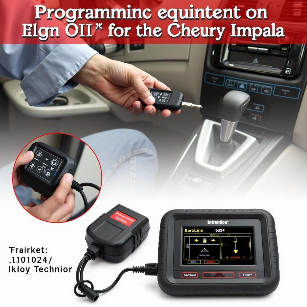 Professional 2014 Chevy Impala LT Key Fob Programming Equipment