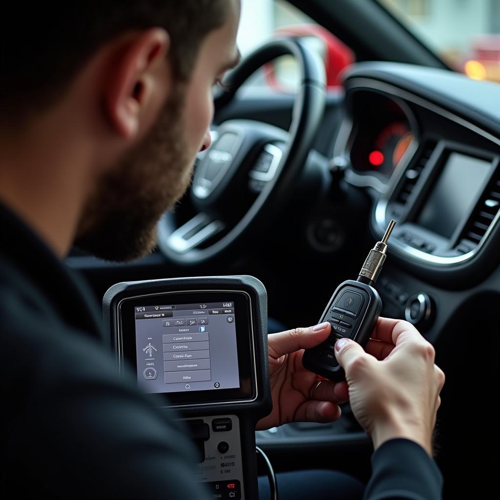 Professional Dodge Charger Key Fob Programming