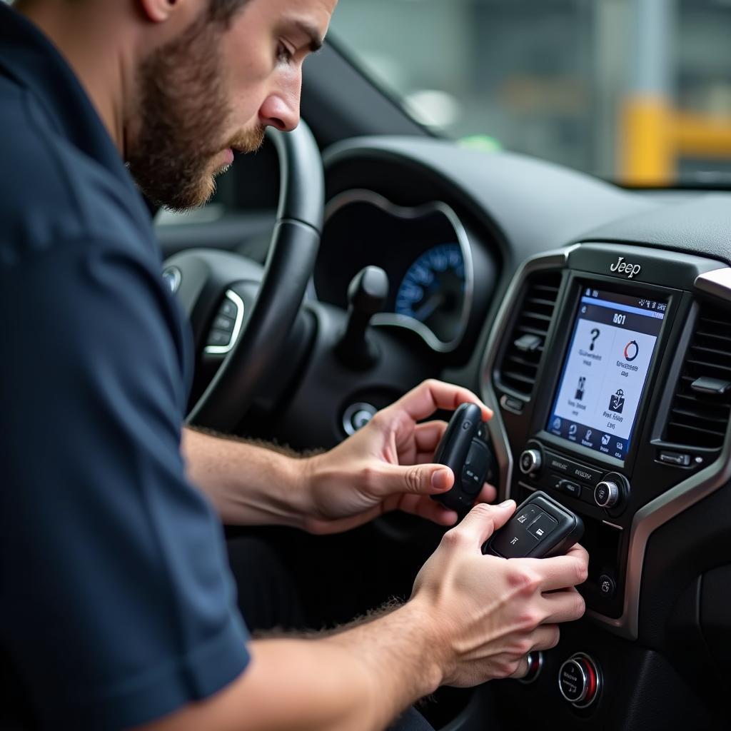 Professional Jeep Cherokee Key Fob Programming