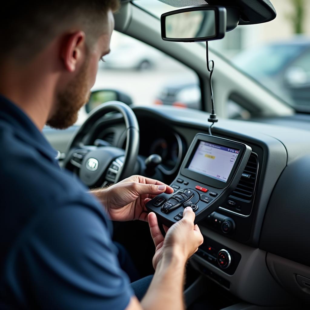 Professional Programming a Kia Sedona Key Fob