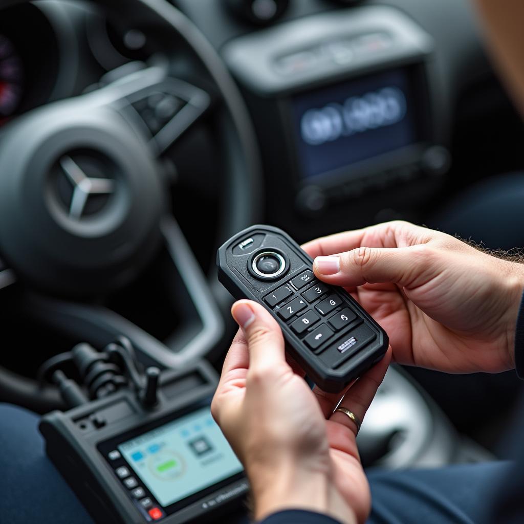 Professional Key Fob Programming for a Mercedes