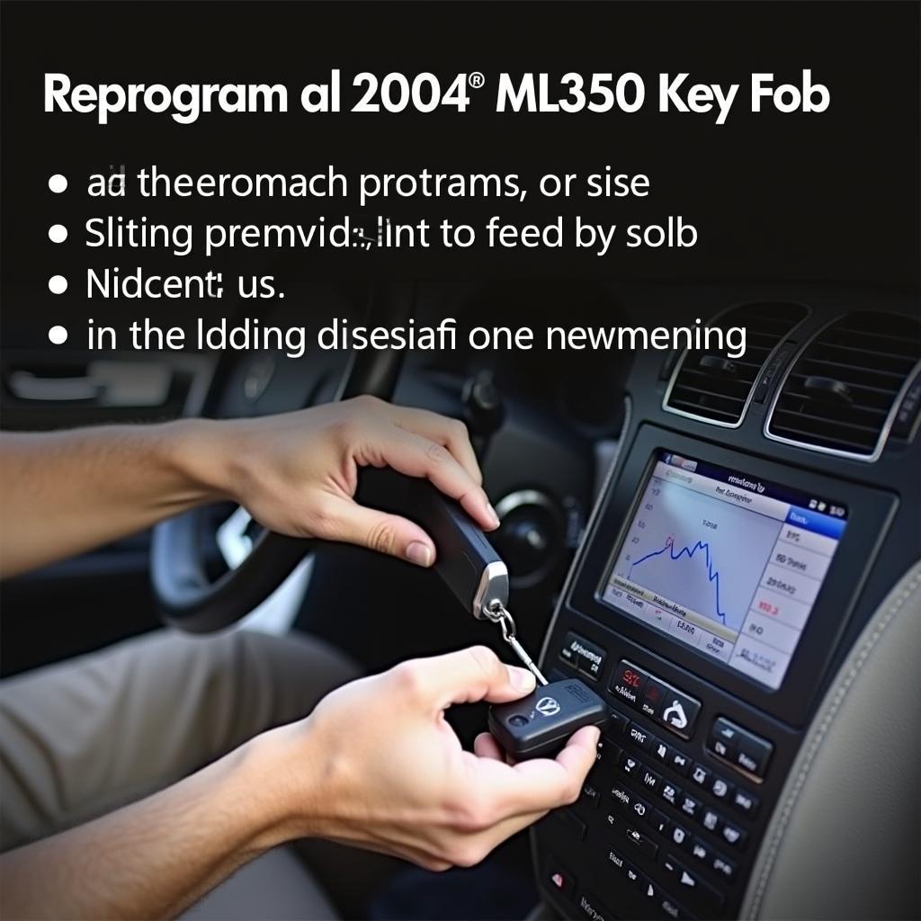 Professional Reprogramming of a 2004 ML350 Key Fob