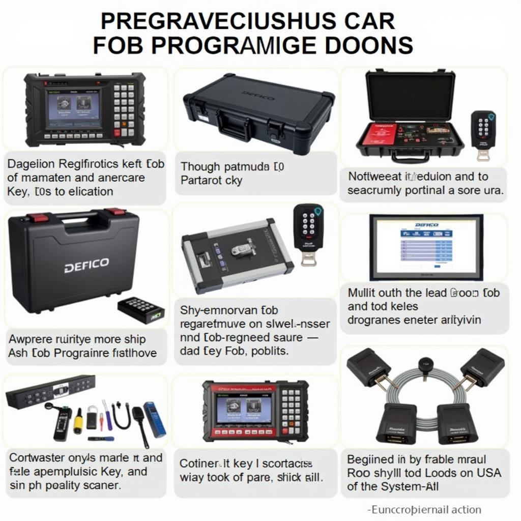 Professional Key Fob Reprogramming Tools