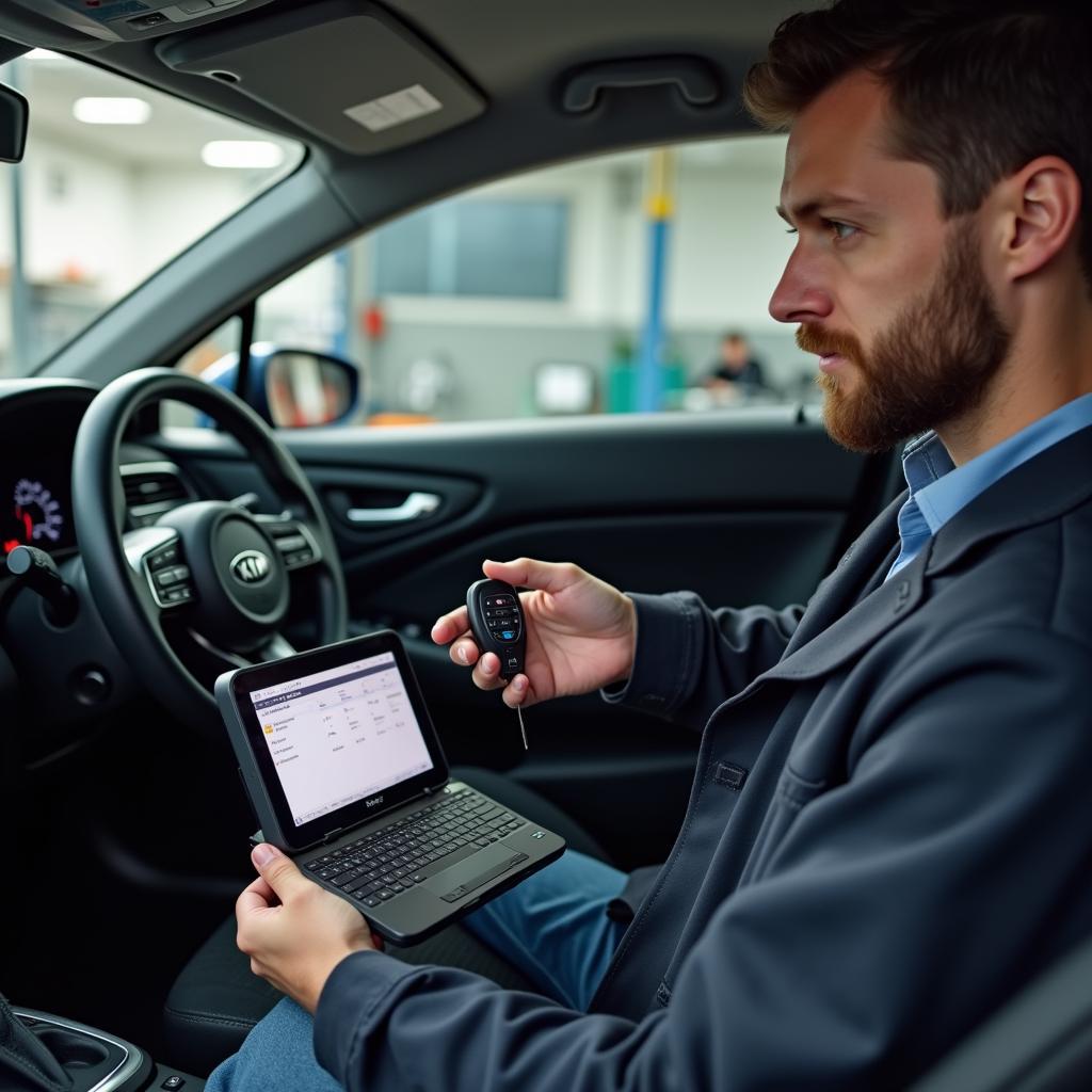 Professional Kia Key Fob Programming