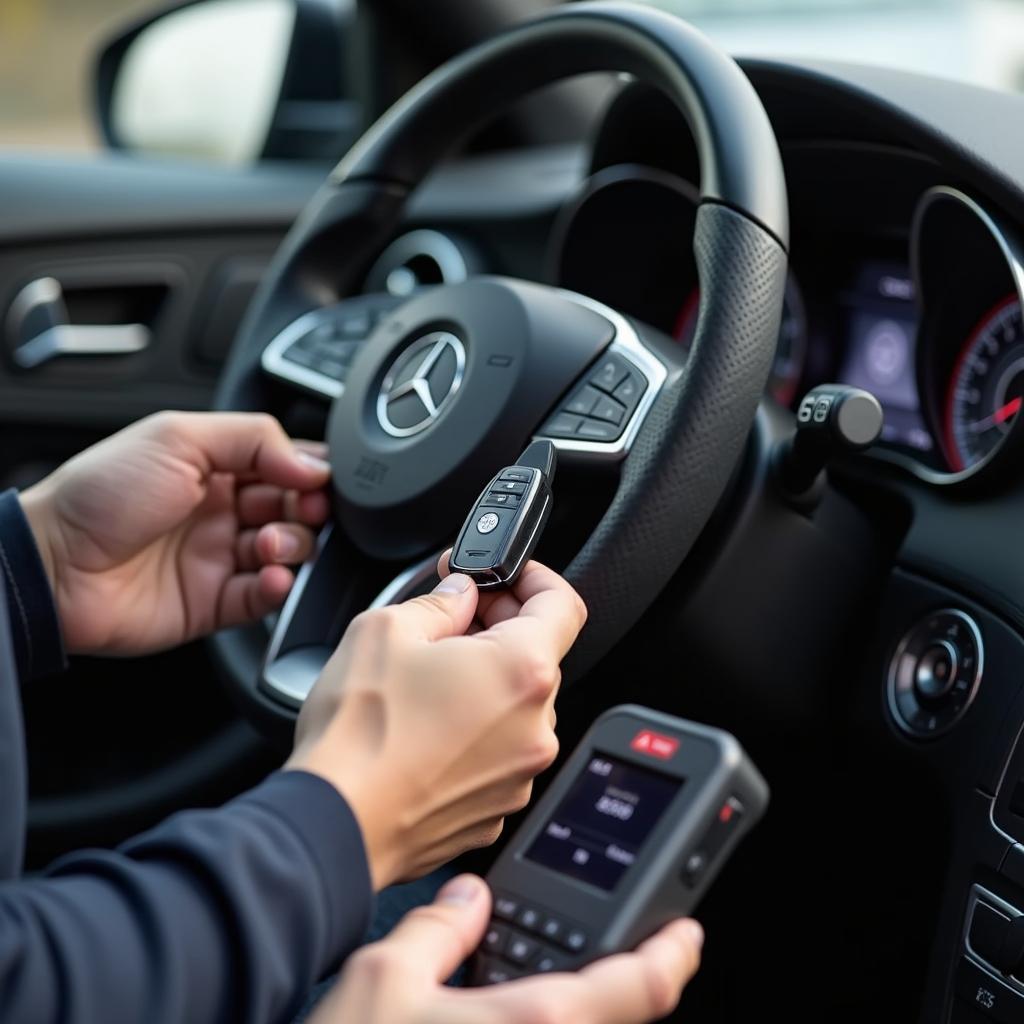 Professional Mercedes Key Fob Programming