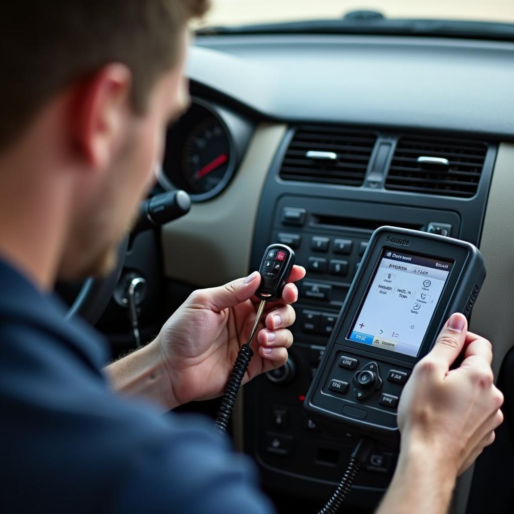 Professional Reprogramming a 2007 Chevy Malibu Key Fob