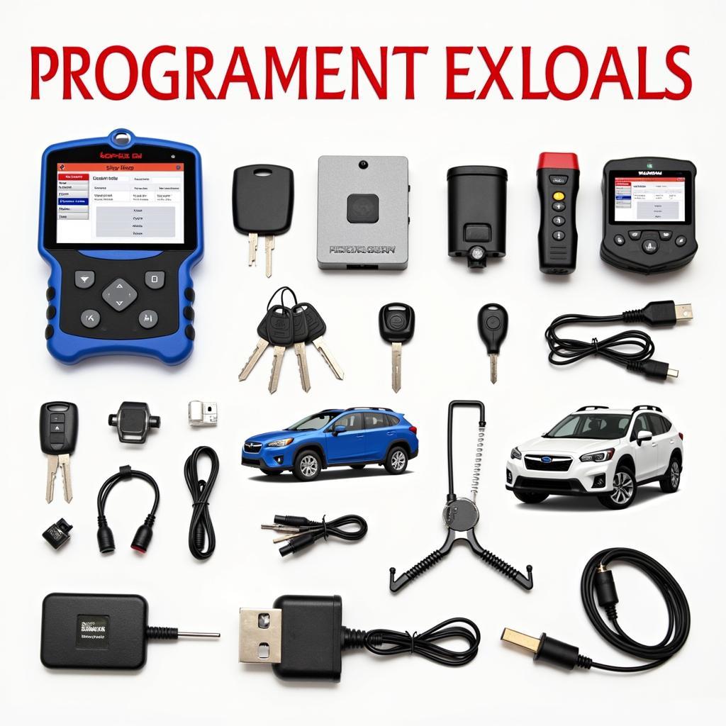 Professional Subaru XV Crosstrek Key Fob Programming Tools