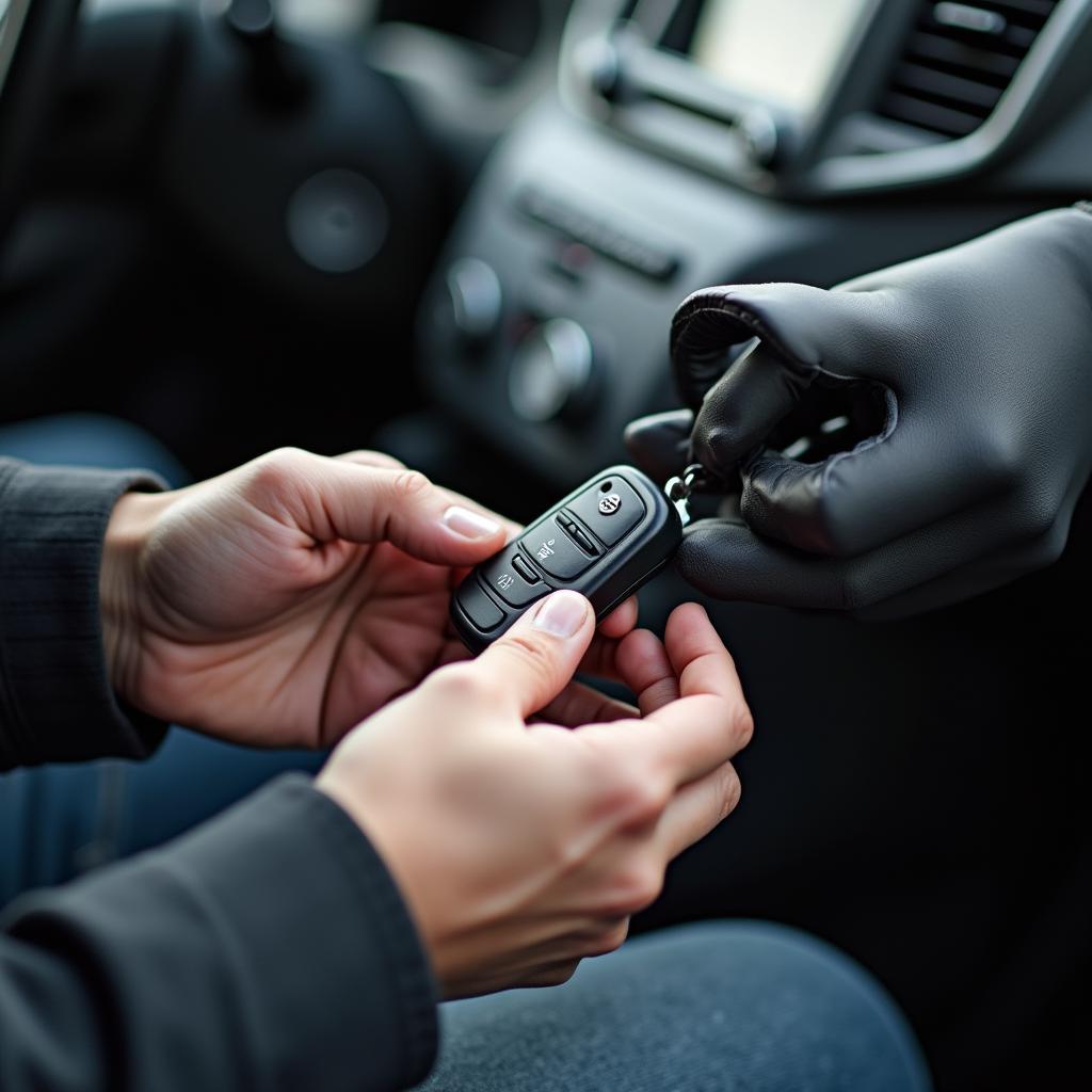 Professional Toyota Key Fob Programming