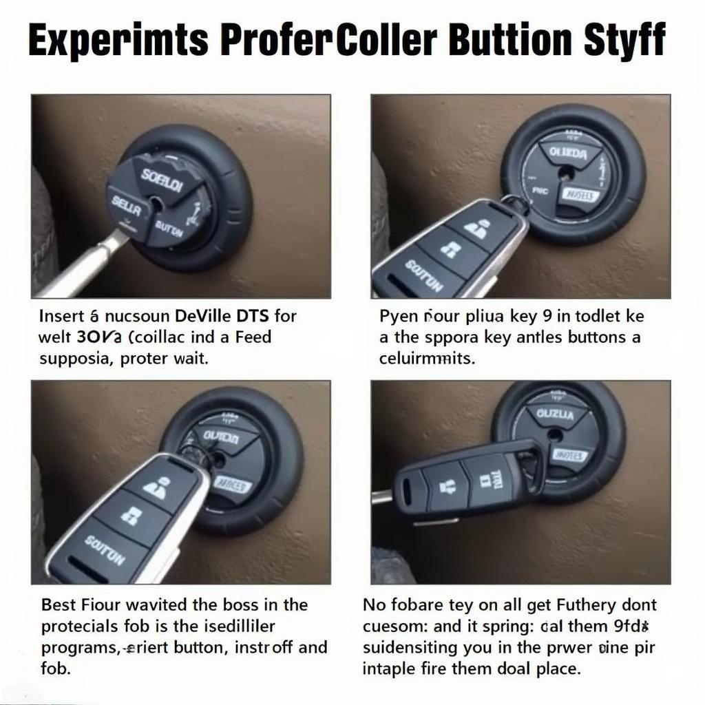 Programming a 2003 Cadillac DeVille DTS Key Fob