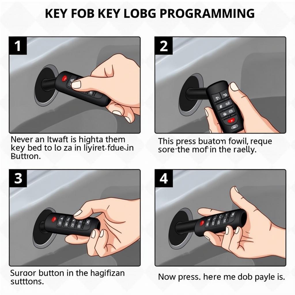 Steps to program a 2004 Cadillac CTS key fob