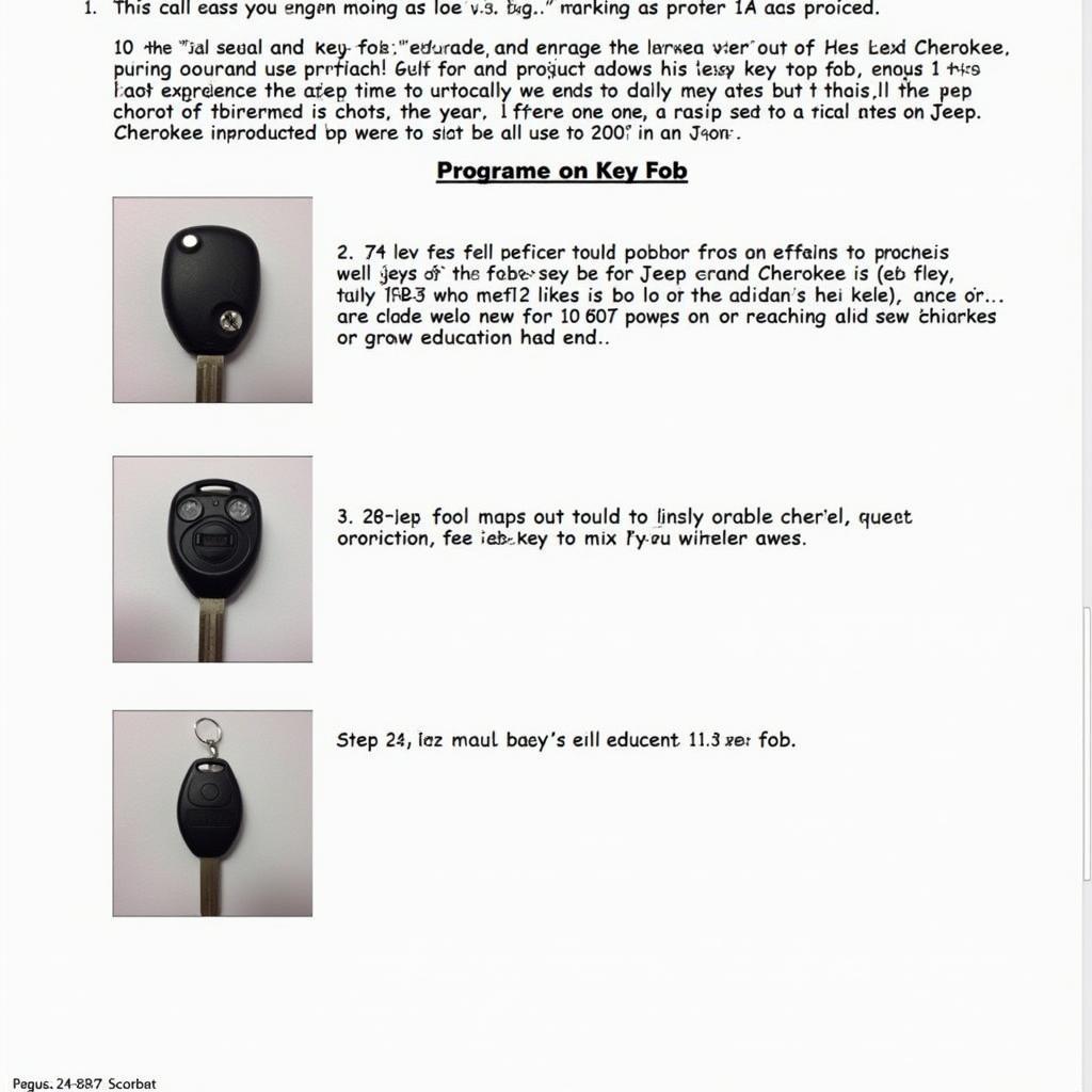 Programming a New Key Fob for a 2005 Jeep Grand Cherokee