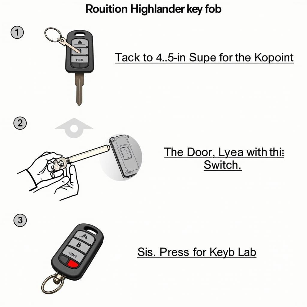 Steps to Program a 2006 Toyota Highlander Key Fob