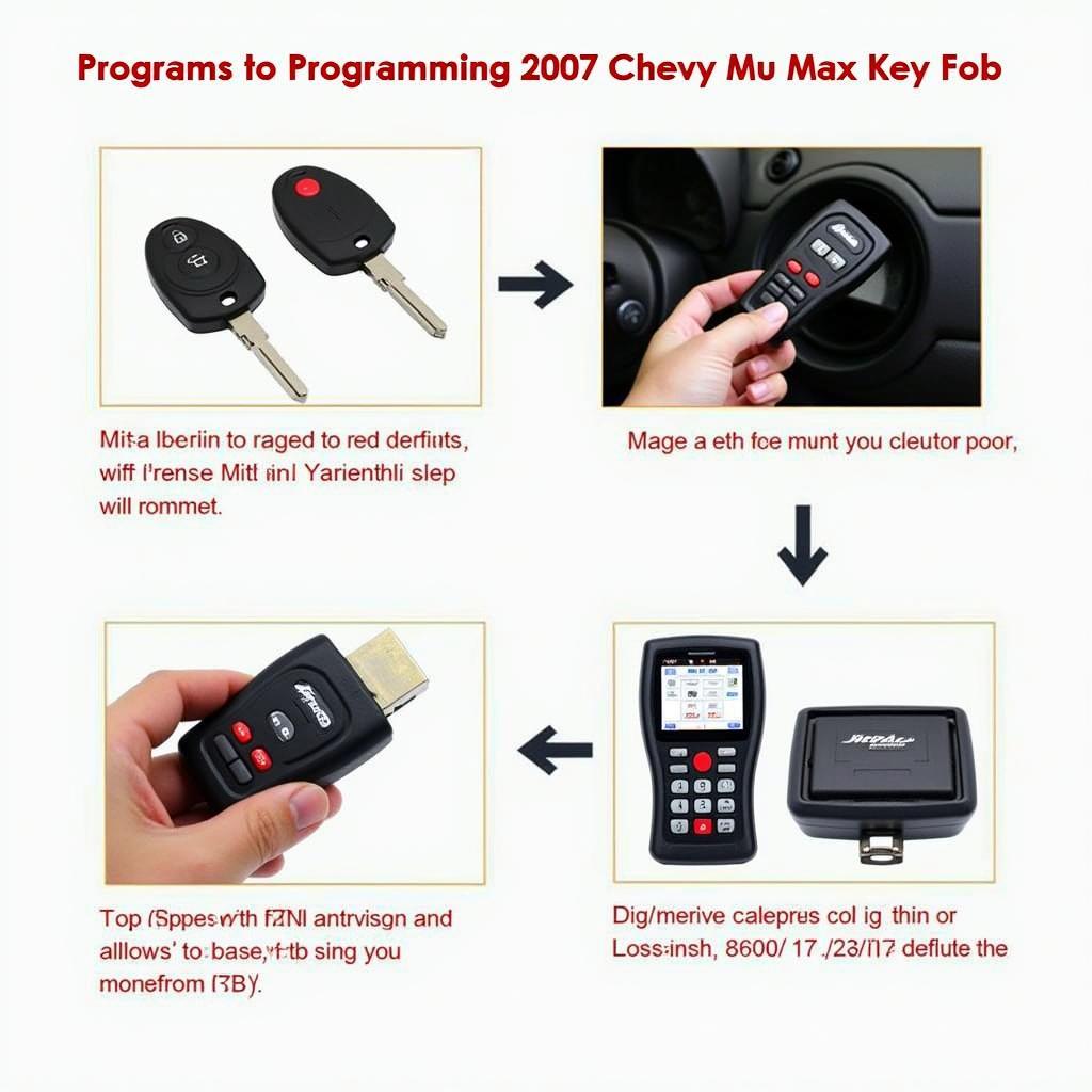 Programming a 2007 Chevy Malibu Max Key Fob