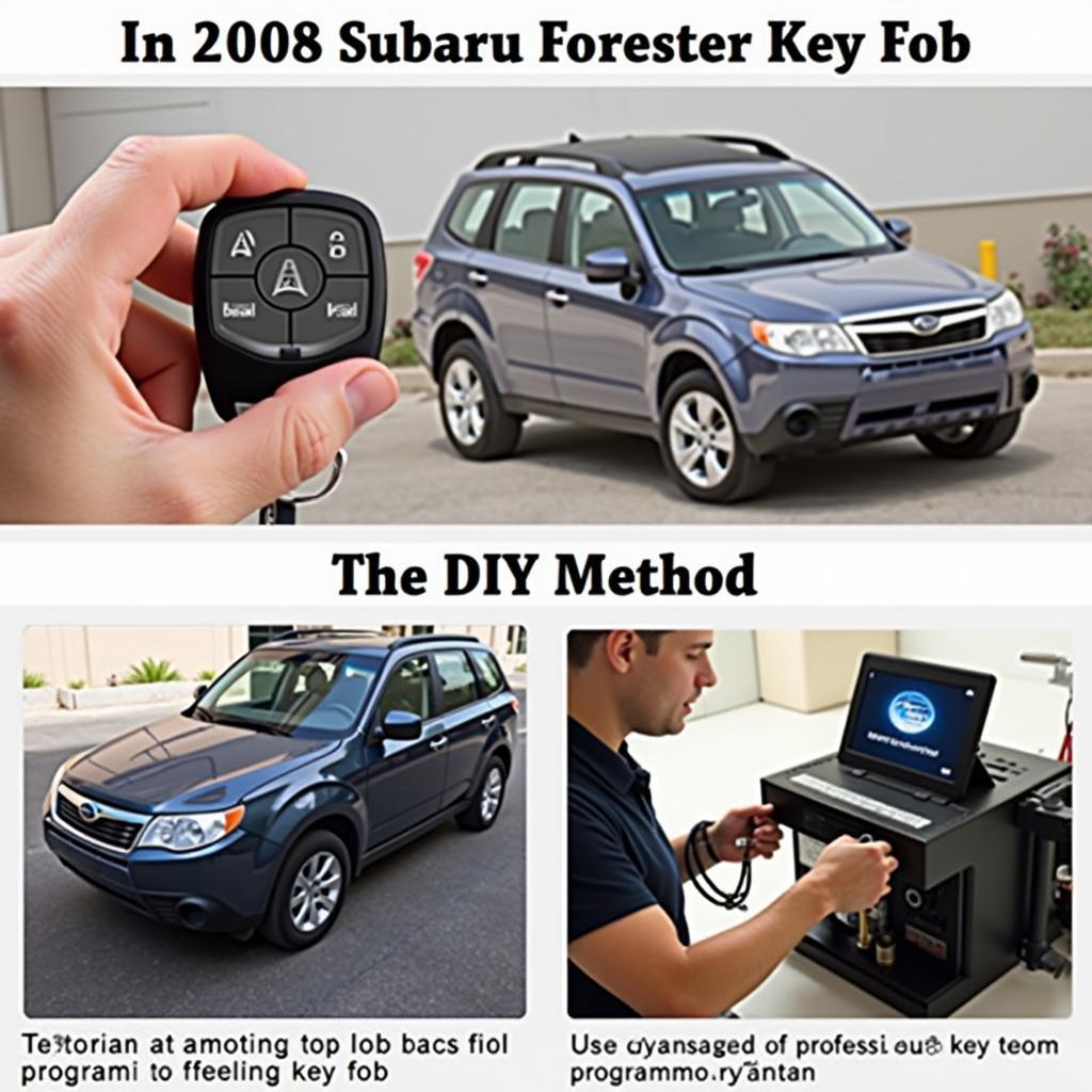 Programming a 2008 Subaru Forester Key Fob: DIY vs. Professional