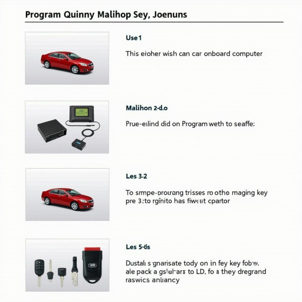 Different Methods to Program a 2011 Chevy Malibu Key Fob