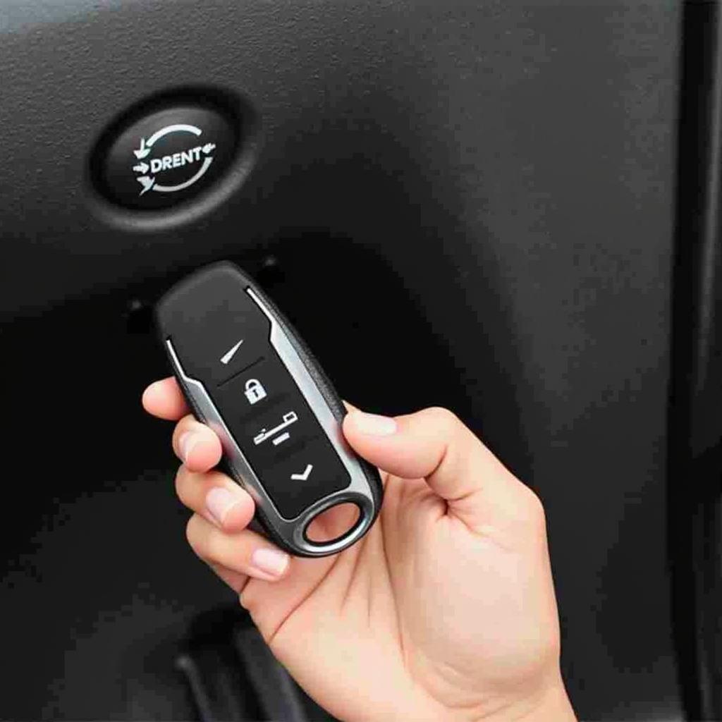 Programming 2013 Dodge Challenger Key Fob: Illustrative guide on reprogramming the key fob, if necessary.