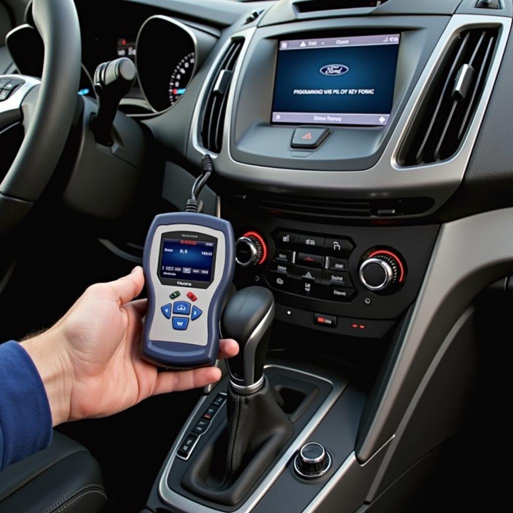 Programming a 2013 Ford Escape Key Fob Using Diagnostic Equipment