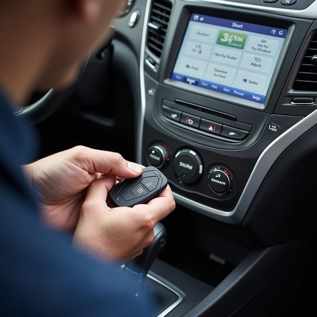 Programming a 2013 Hyundai Sonata Hybrid Key Fob