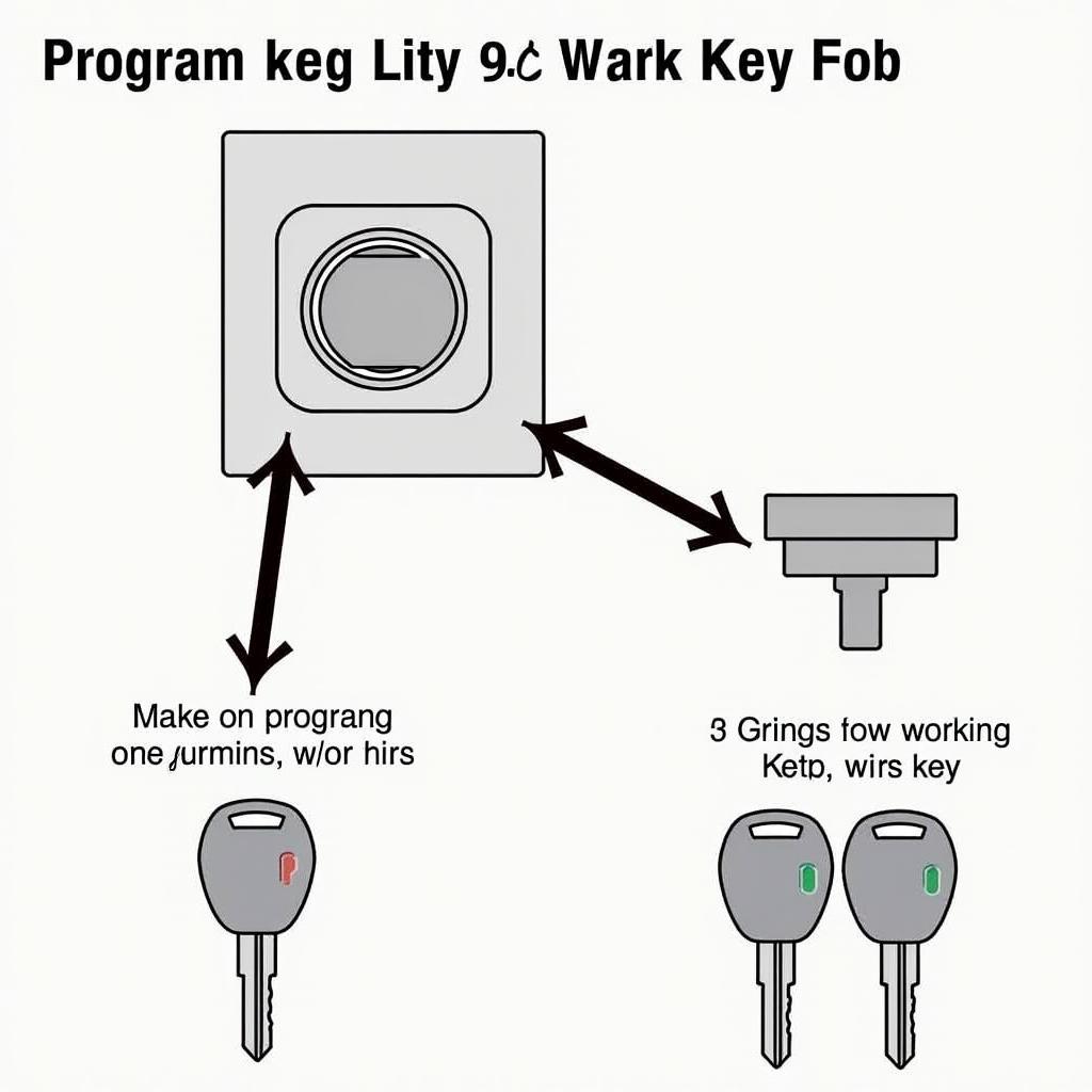 Programming a Mazda key fob with two existing keys