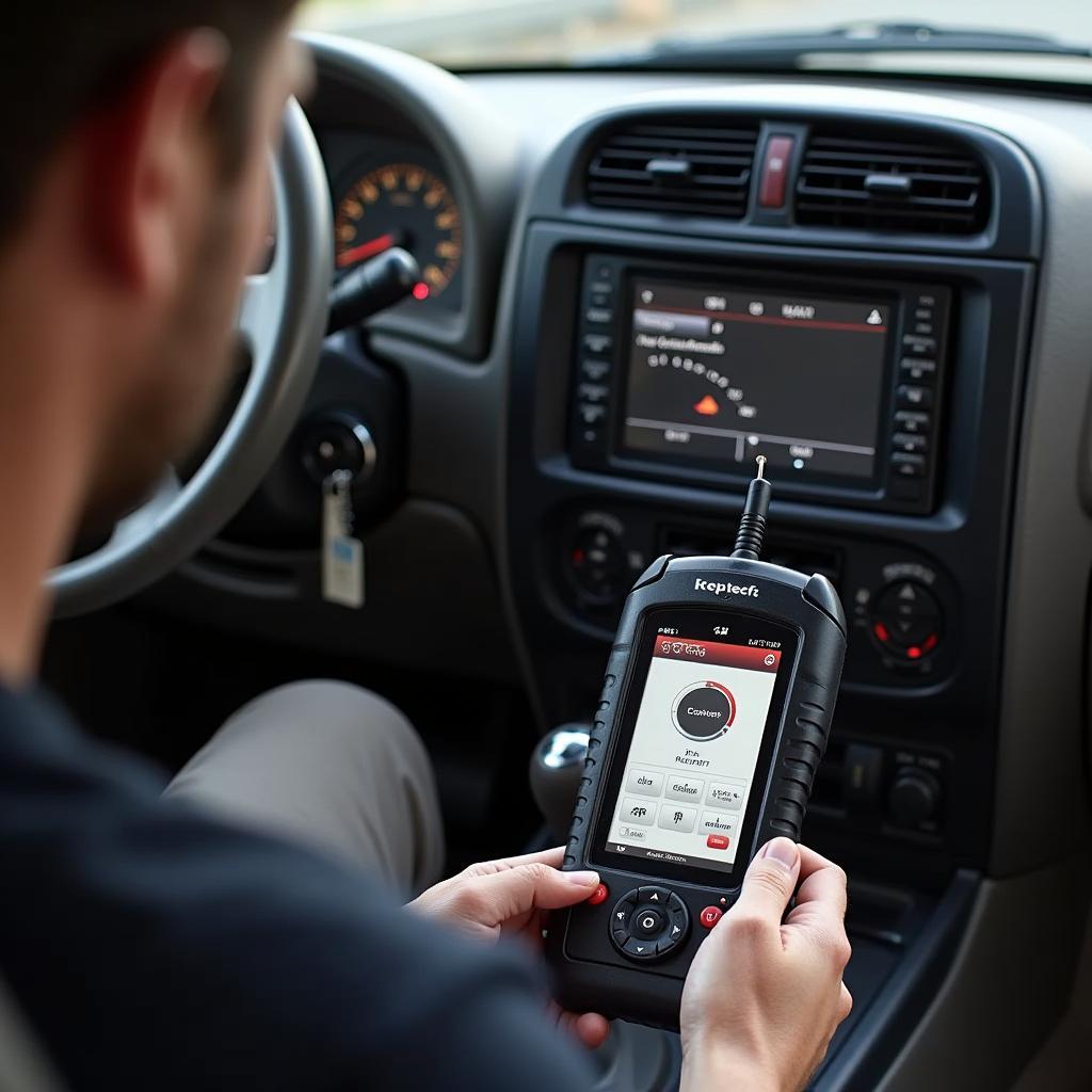 Programming a 99 Jeep Cherokee Key Fob with a Diagnostic Tool