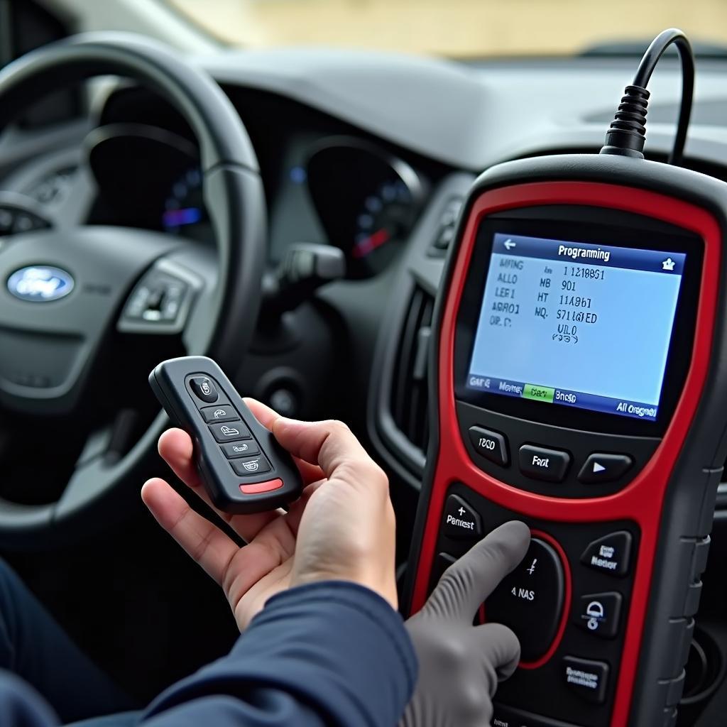 Programming a Ford Focus Key Fob