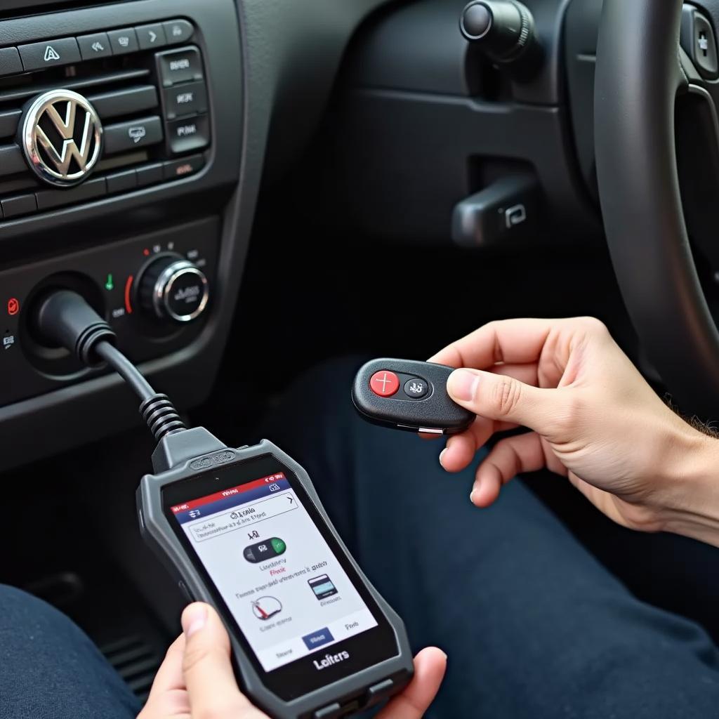 Programming a VW Key Fob with Diagnostic Tool