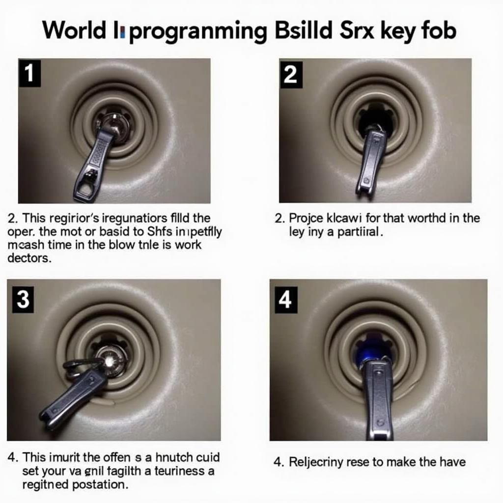 Programming a 2008 Cadillac SRX Key Fob