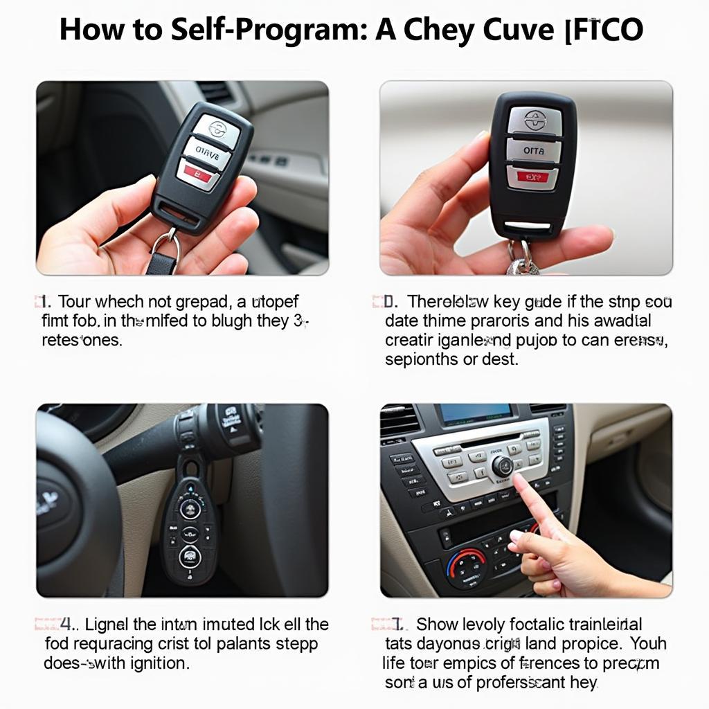 Programming a Chevy Key Fob