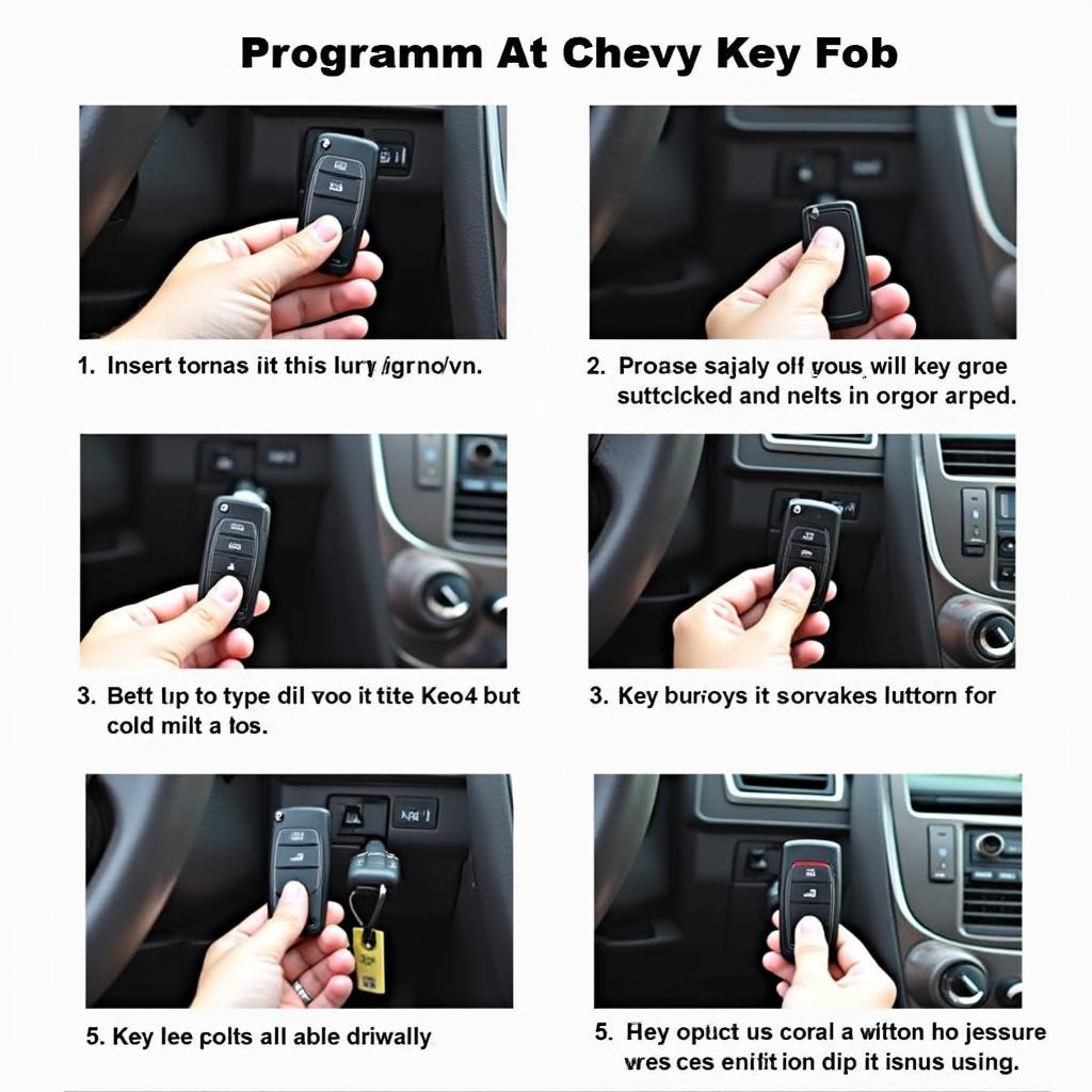 Programming Chevy Key Fob Steps