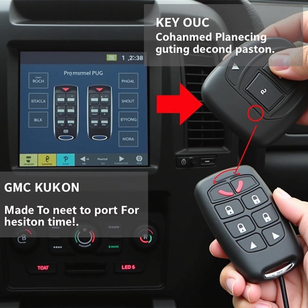 Programming a GMC Yukon XL Key Fob