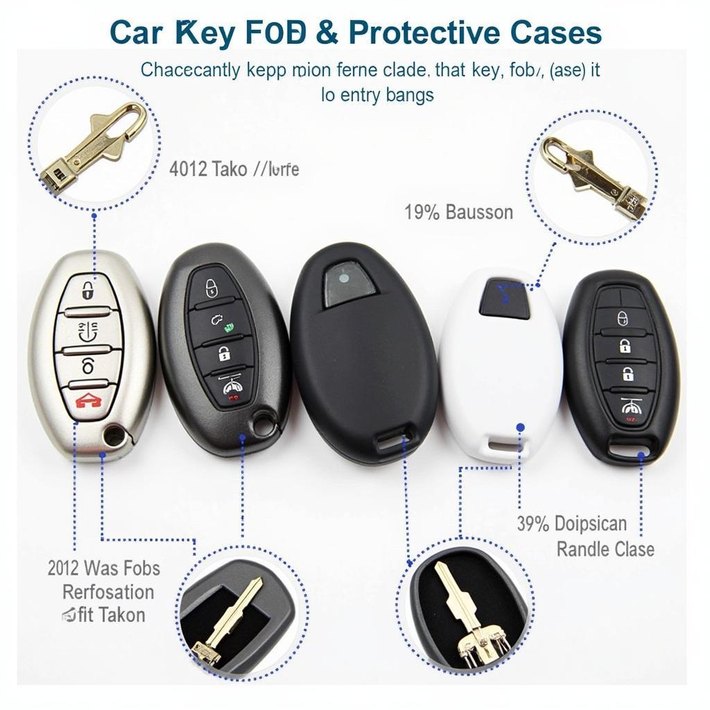 Protective Case for Car Key Fob