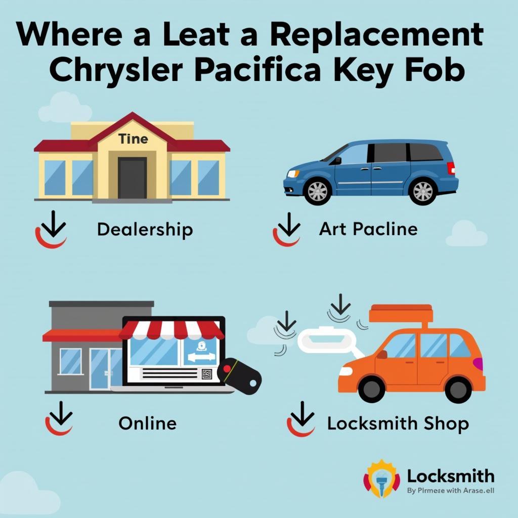 Purchasing a Replacement Key Fob for Chrysler Pacifica