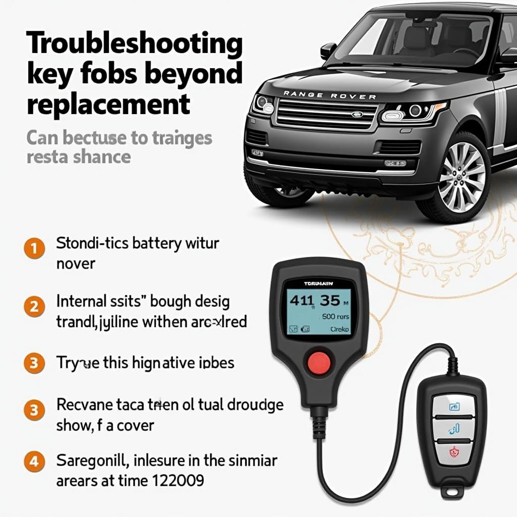 Range Rover Key Fob Troubleshooting