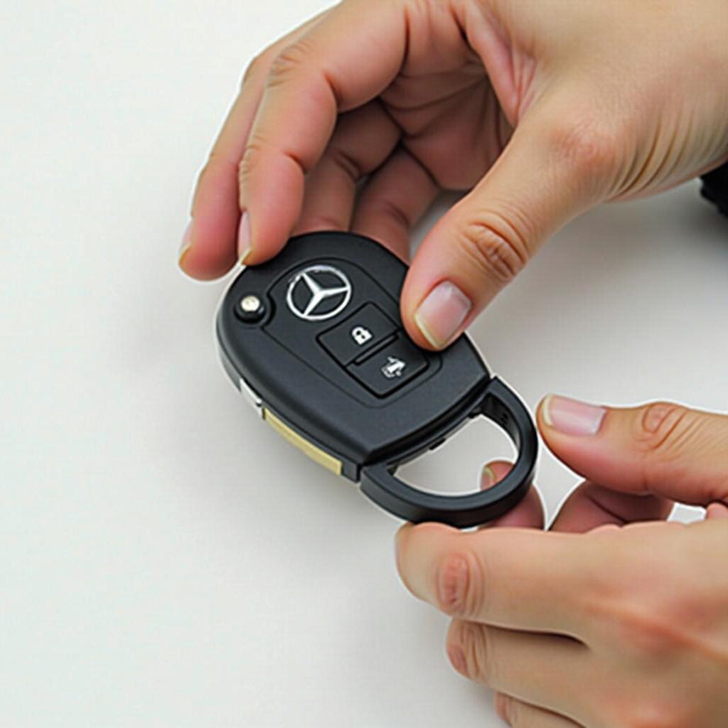 Reassembled Key Fob