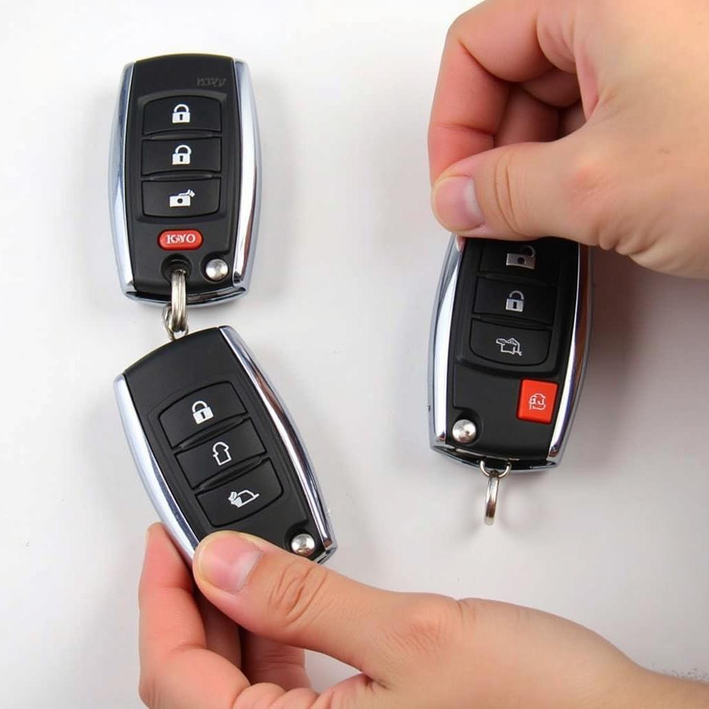 Reassembling the Volvo XC60 Key Fob